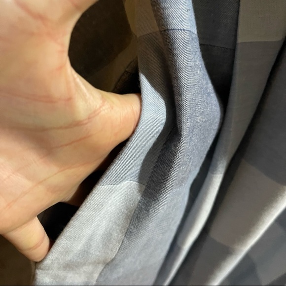 PENDLETON Women Size 14 Plaid Cotton Fit Flare 1/3 Button Dress Sleeveless - Picture 7 of 13